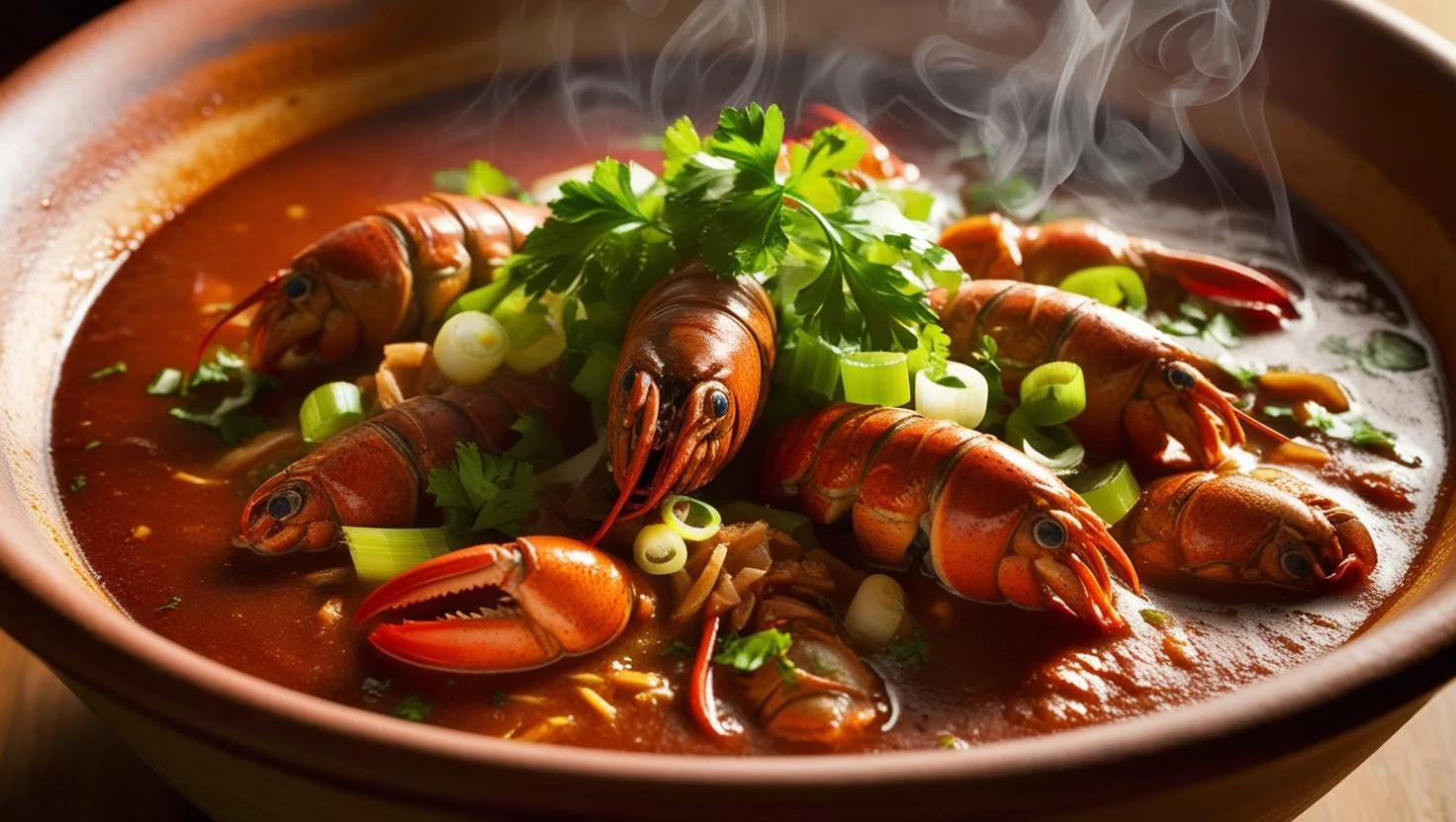 Crayfish Etouffee