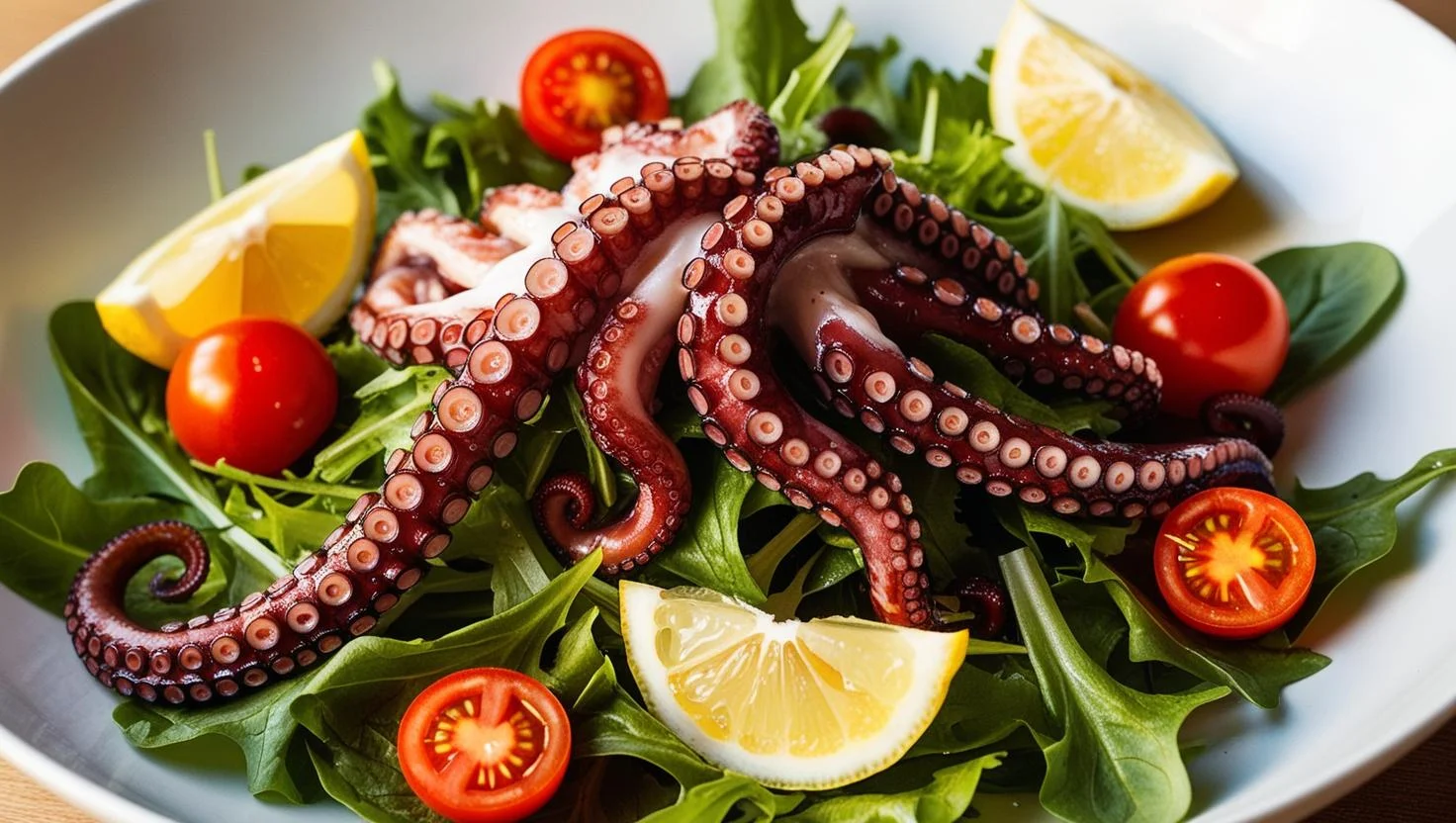 Octopus Salad.
