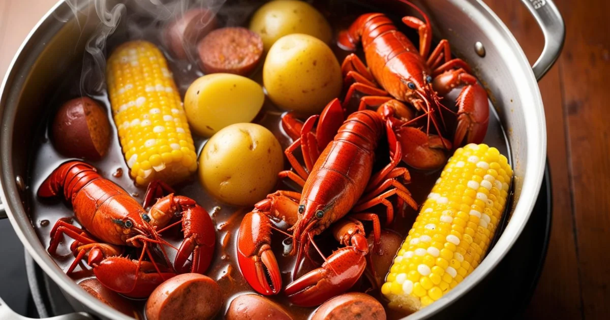 How to Make a Spicy Cajun Crayfish Boil